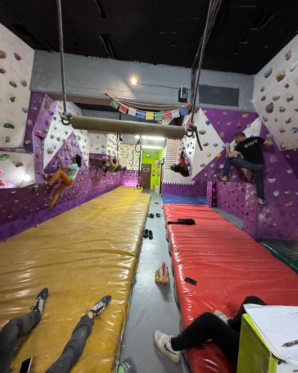 Paret d'escalada en bloc de BulderVuit